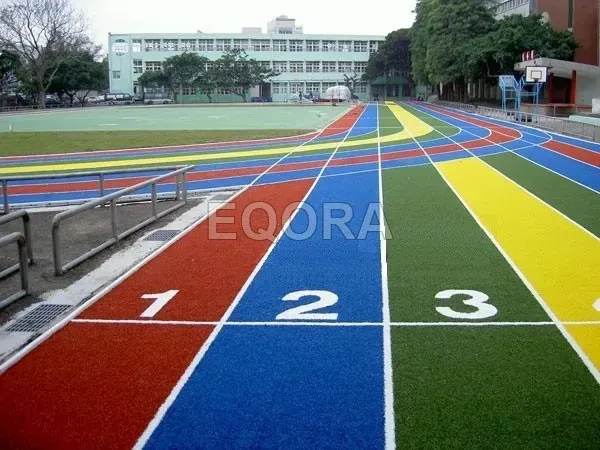 Бесшовное покрытие из резиновой крошки для беговых дорожек в Раменском