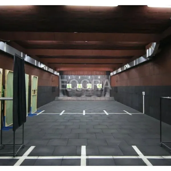 Резиновая плитка из крошки для тира в Раменском