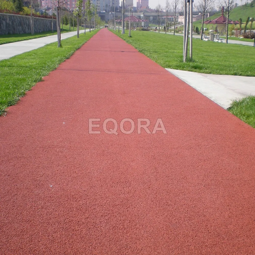 Бесшовные покрытия для дорожек из резиновой крошки в Раменском