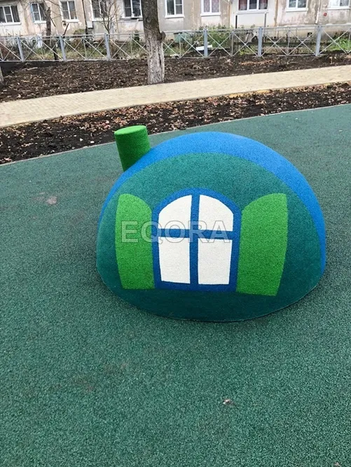 Геопластика на детских площадках и в ландшафтном дизайне в Раменском