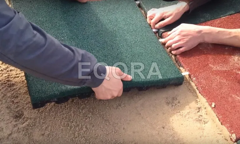 Укладка резиновой плитки в Раменском