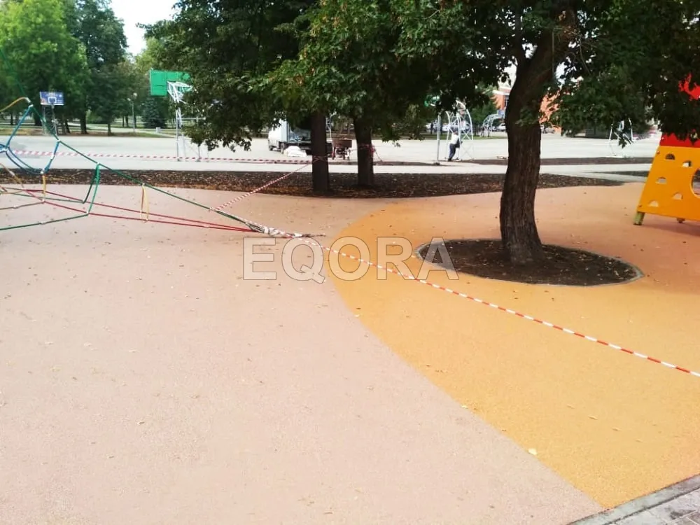 Водопроницаемое покрытие из резиновой крошки в Раменском