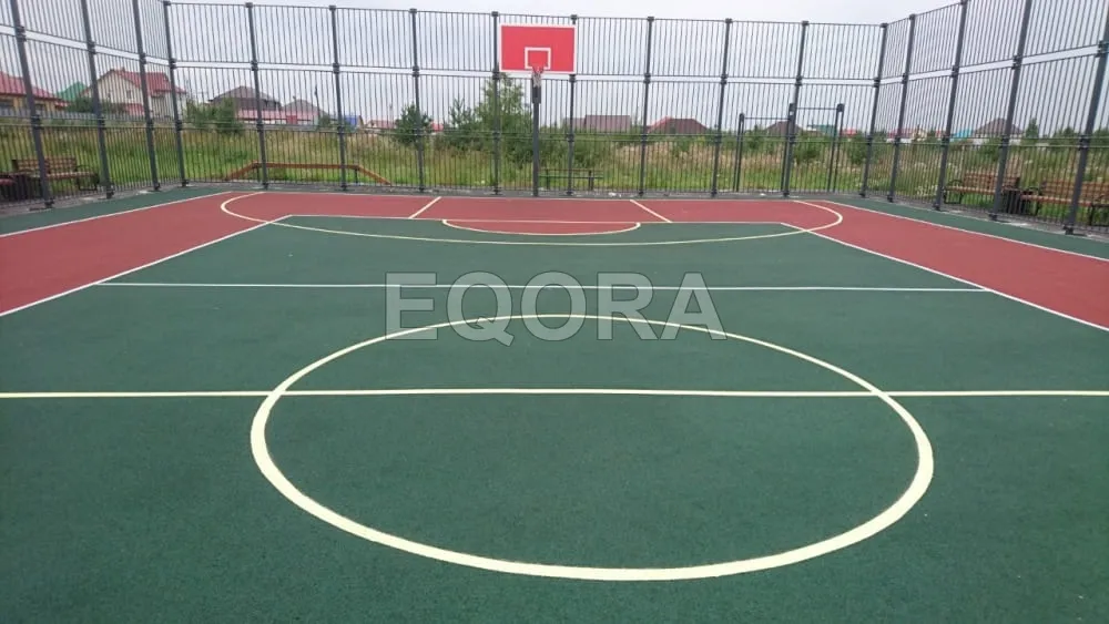 Как резиновое покрытие ведет себя на спортивных площадках в Раменском?