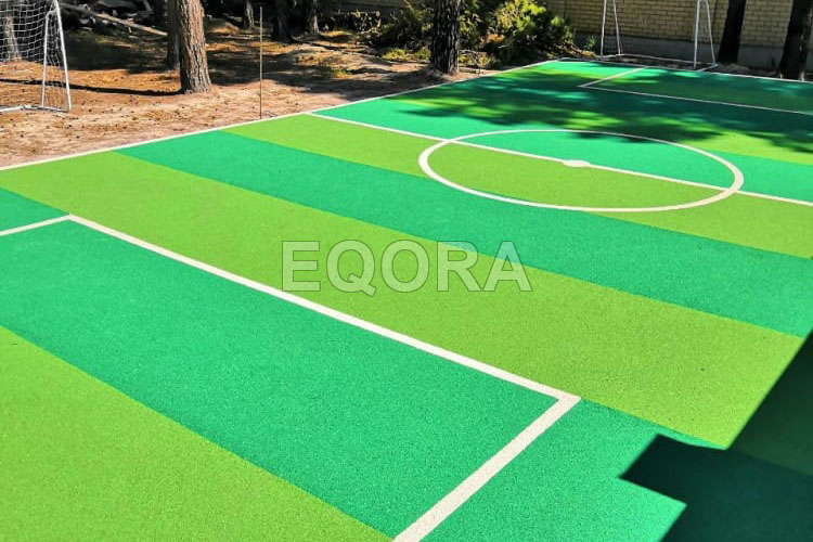 покрытие из резиновой крошки на площадке фото7